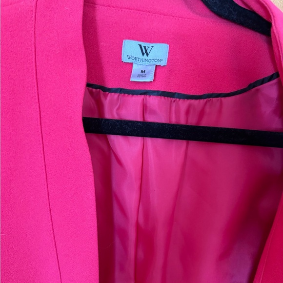 Worthington Vibrant Pink Women's Blazer - Picture 6 of 6